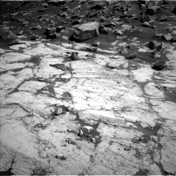 Nasa's Mars rover Curiosity acquired this image using its Left Navigation Camera on Sol 2745, at drive 1772, site number 79