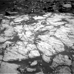 Nasa's Mars rover Curiosity acquired this image using its Left Navigation Camera on Sol 2745, at drive 1796, site number 79