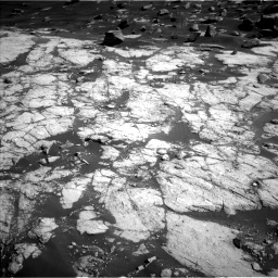Nasa's Mars rover Curiosity acquired this image using its Left Navigation Camera on Sol 2745, at drive 1808, site number 79