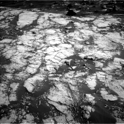 Nasa's Mars rover Curiosity acquired this image using its Left Navigation Camera on Sol 2745, at drive 1814, site number 79