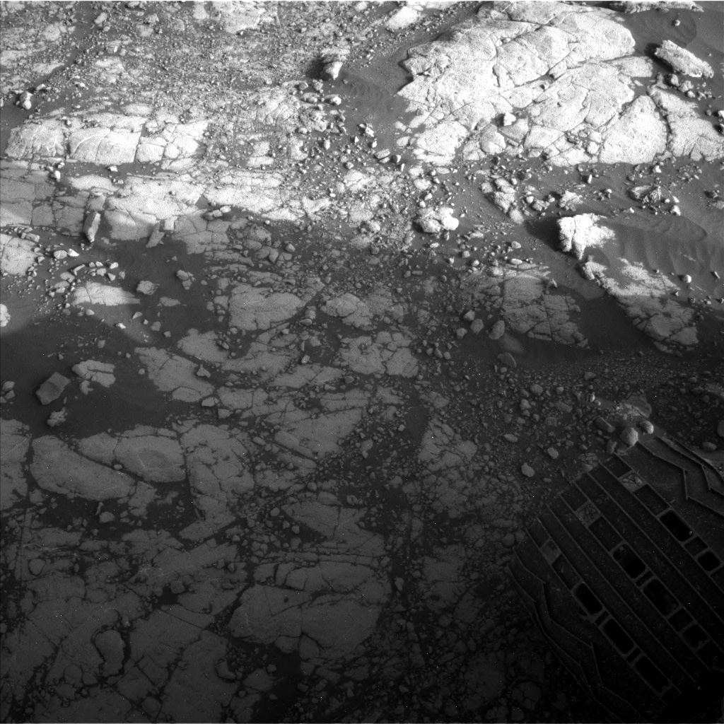 Nasa's Mars rover Curiosity acquired this image using its Left Navigation Camera on Sol 2745, at drive 1956, site number 79