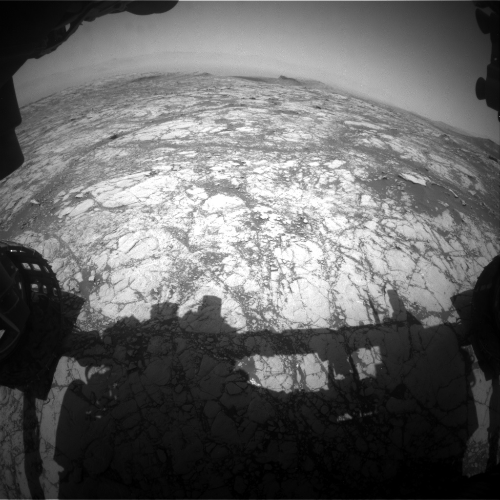 Nasa's Mars rover Curiosity acquired this image using its Front Hazard Avoidance Camera (Front Hazcam) on Sol 2746, at drive 1956, site number 79