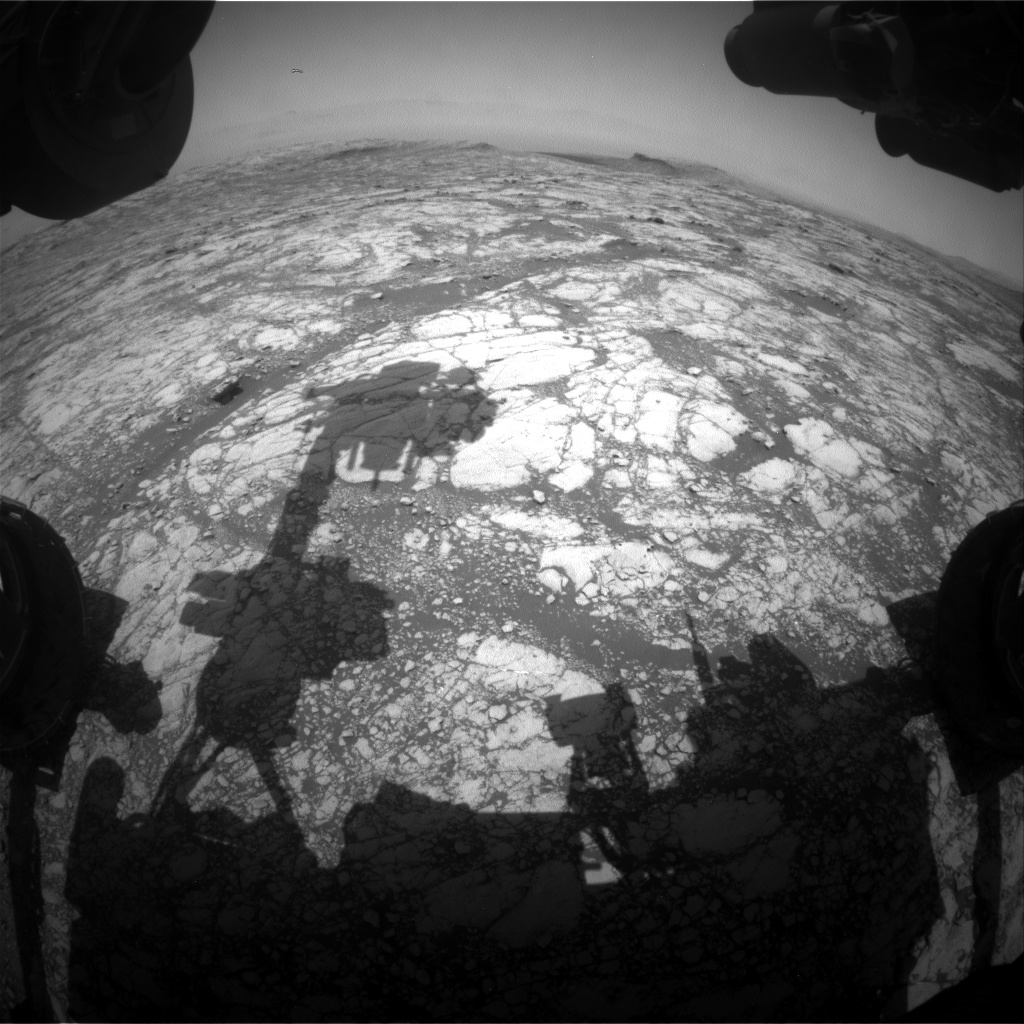 Nasa's Mars rover Curiosity acquired this image using its Front Hazard Avoidance Camera (Front Hazcam) on Sol 2748, at drive 2008, site number 79