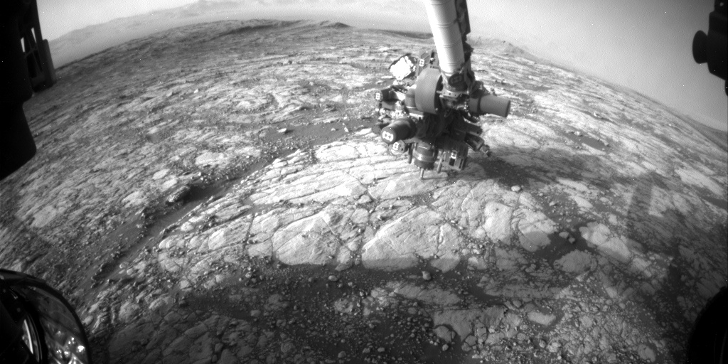 Nasa's Mars rover Curiosity acquired this image using its Front Hazard Avoidance Camera (Front Hazcam) on Sol 2749, at drive 2008, site number 79