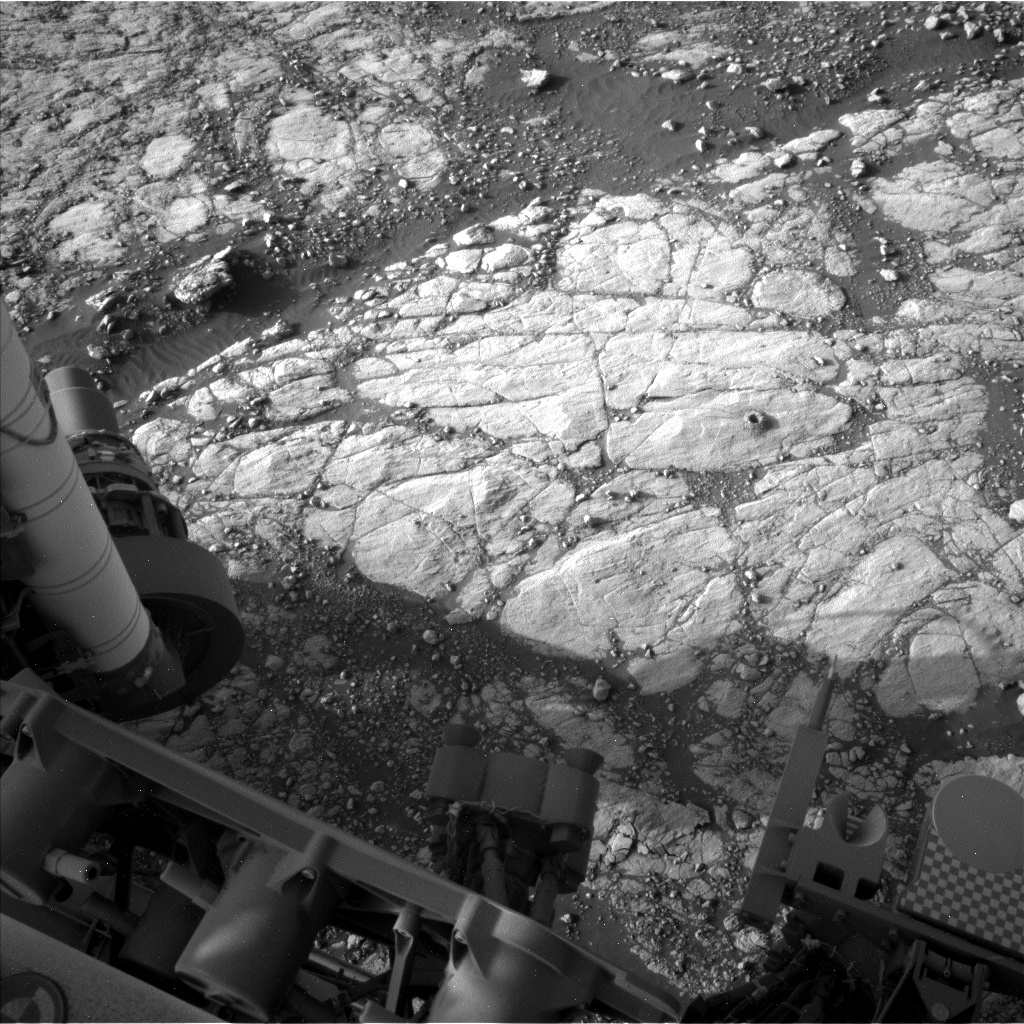 Nasa's Mars rover Curiosity acquired this image using its Left Navigation Camera on Sol 2756, at drive 2008, site number 79