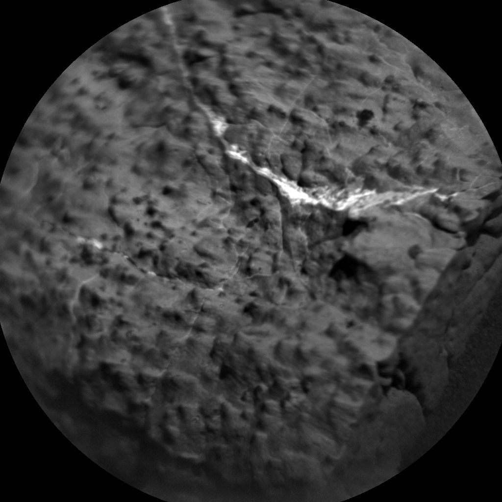 Nasa's Mars rover Curiosity acquired this image using its Chemistry & Camera (ChemCam) on Sol 2757, at drive 2008, site number 79