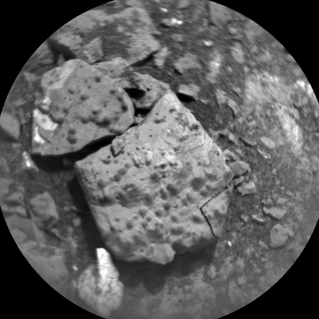 Nasa's Mars rover Curiosity acquired this image using its Chemistry & Camera (ChemCam) on Sol 2772, at drive 2008, site number 79