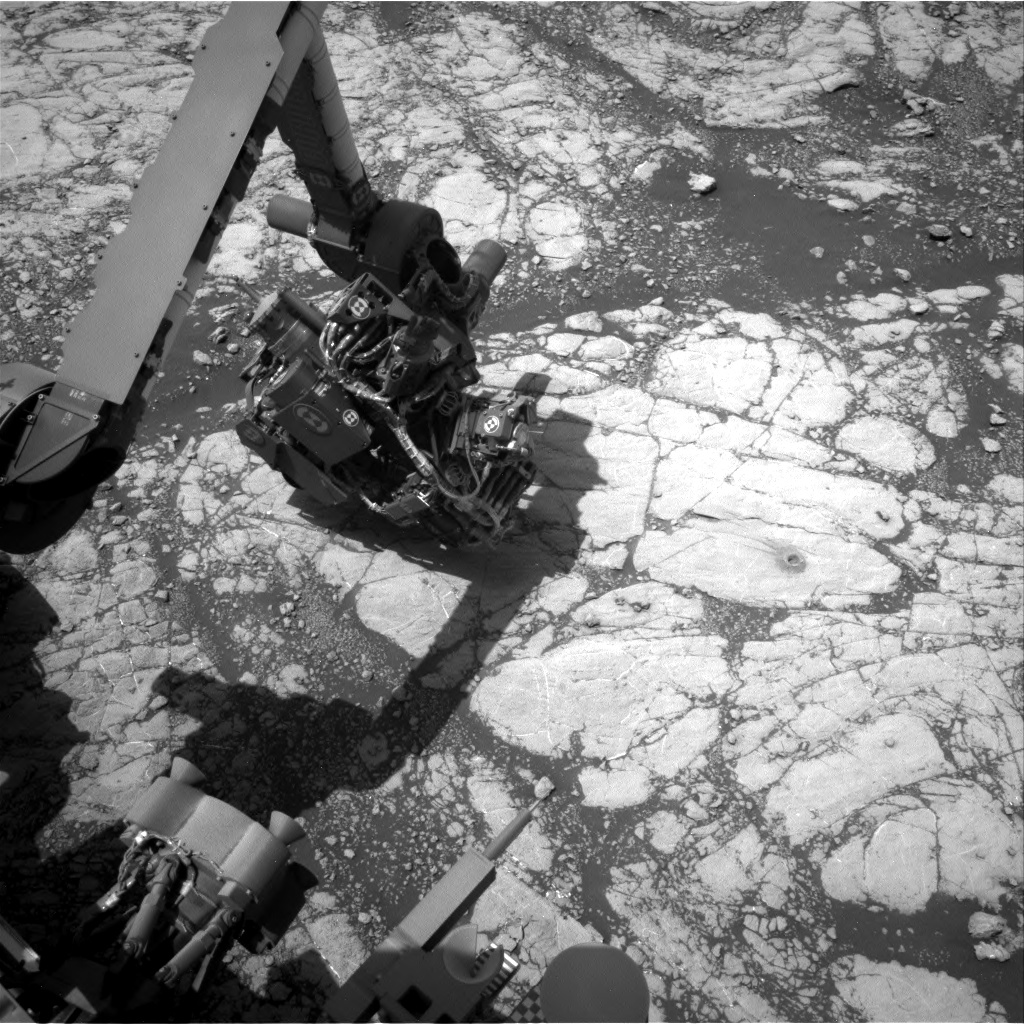Nasa's Mars rover Curiosity acquired this image using its Right Navigation Camera on Sol 2775, at drive 2008, site number 79