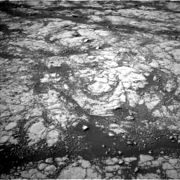 Nasa's Mars rover Curiosity acquired this image using its Left Navigation Camera on Sol 2780, at drive 2074, site number 79