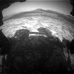 Nasa's Mars rover Curiosity acquired this image using its Front Hazard Avoidance Camera (Front Hazcam) on Sol 2781, at drive 2444, site number 79