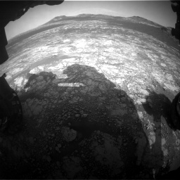 Nasa's Mars rover Curiosity acquired this image using its Front Hazard Avoidance Camera (Front Hazcam) on Sol 2781, at drive 2456, site number 79