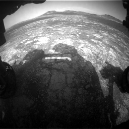 Nasa's Mars rover Curiosity acquired this image using its Front Hazard Avoidance Camera (Front Hazcam) on Sol 2781, at drive 2468, site number 79