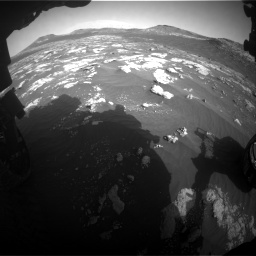 Nasa's Mars rover Curiosity acquired this image using its Front Hazard Avoidance Camera (Front Hazcam) on Sol 2781, at drive 2516, site number 79