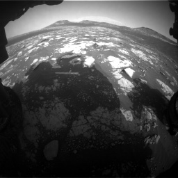 Nasa's Mars rover Curiosity acquired this image using its Front Hazard Avoidance Camera (Front Hazcam) on Sol 2781, at drive 2564, site number 79