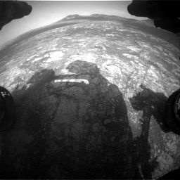 Nasa's Mars rover Curiosity acquired this image using its Front Hazard Avoidance Camera (Front Hazcam) on Sol 2781, at drive 2468, site number 79