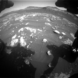 Nasa's Mars rover Curiosity acquired this image using its Front Hazard Avoidance Camera (Front Hazcam) on Sol 2781, at drive 2510, site number 79