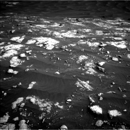 Nasa's Mars rover Curiosity acquired this image using its Left Navigation Camera on Sol 2781, at drive 2504, site number 79