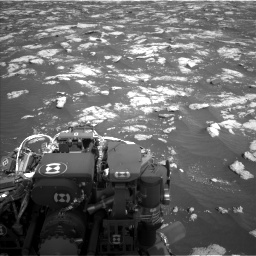 Nasa's Mars rover Curiosity acquired this image using its Left Navigation Camera on Sol 2781, at drive 2510, site number 79