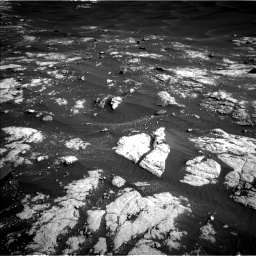 Nasa's Mars rover Curiosity acquired this image using its Left Navigation Camera on Sol 2781, at drive 2534, site number 79