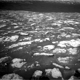 Nasa's Mars rover Curiosity acquired this image using its Left Navigation Camera on Sol 2781, at drive 2594, site number 79