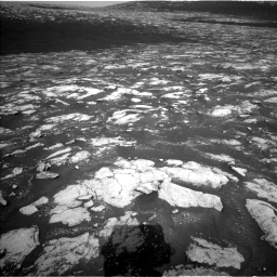 Nasa's Mars rover Curiosity acquired this image using its Left Navigation Camera on Sol 2781, at drive 2606, site number 79