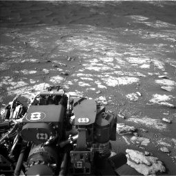 Nasa's Mars rover Curiosity acquired this image using its Left Navigation Camera on Sol 2781, at drive 2618, site number 79