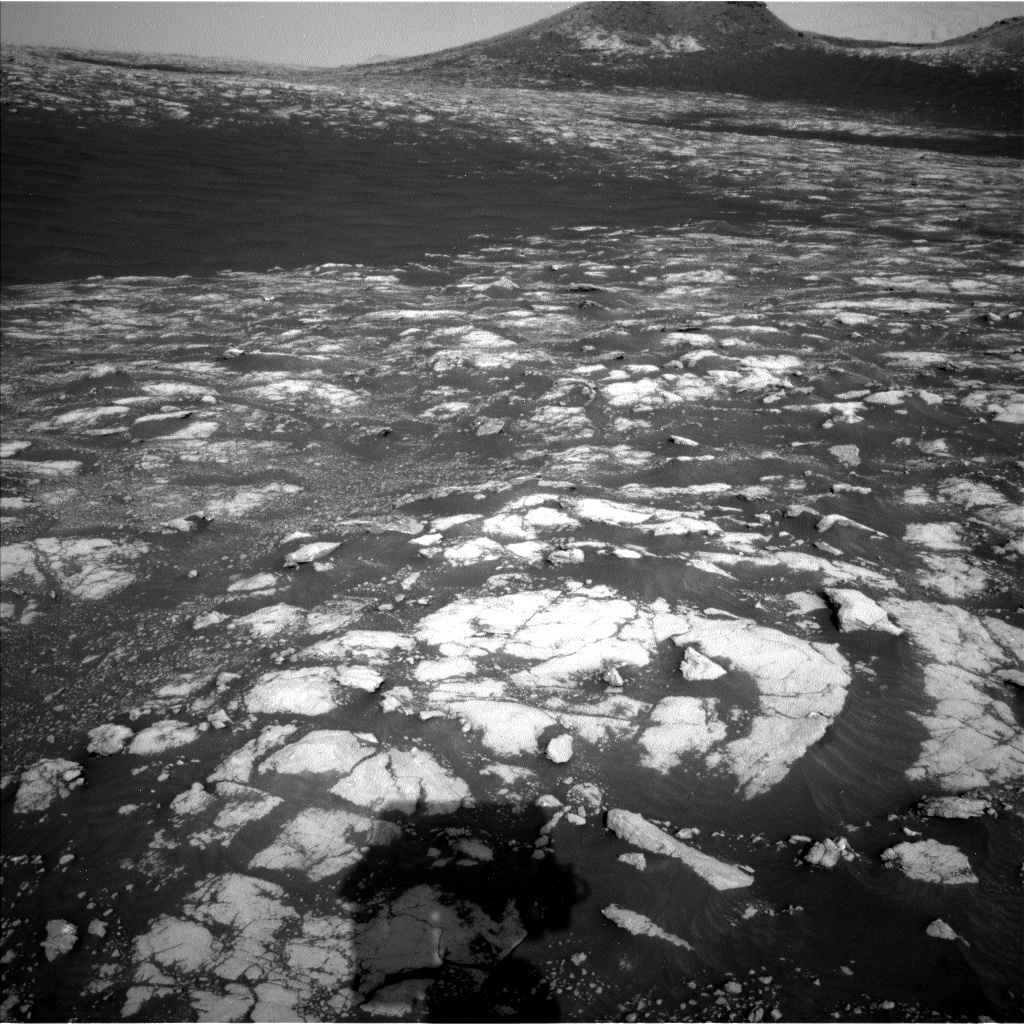 Nasa's Mars rover Curiosity acquired this image using its Left Navigation Camera on Sol 2781, at drive 2630, site number 79