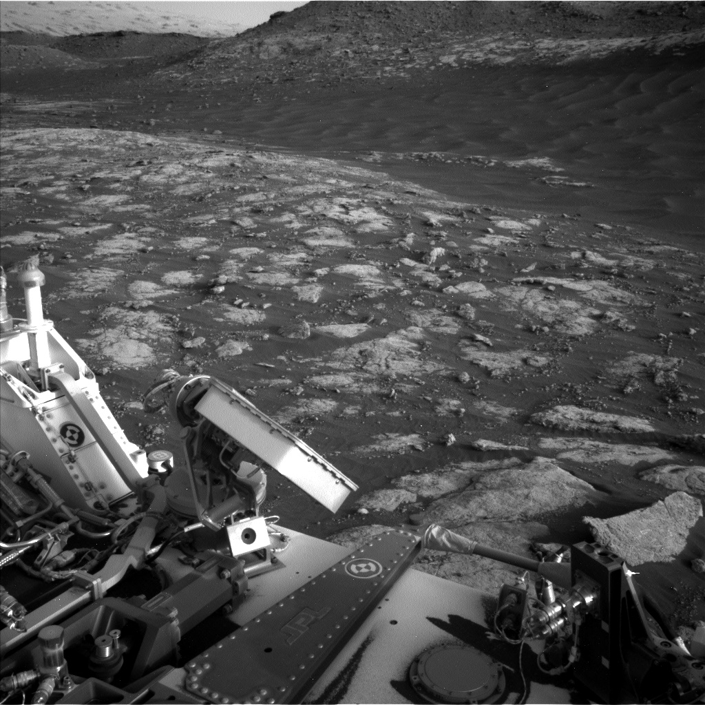 Nasa's Mars rover Curiosity acquired this image using its Left Navigation Camera on Sol 2781, at drive 2640, site number 79