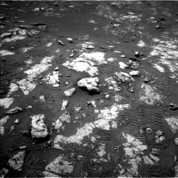 Nasa's Mars rover Curiosity acquired this image using its Left Navigation Camera on Sol 2783, at drive 2670, site number 79
