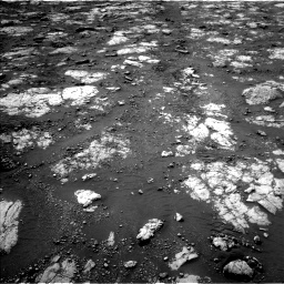Nasa's Mars rover Curiosity acquired this image using its Left Navigation Camera on Sol 2783, at drive 2772, site number 79