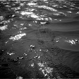 Nasa's Mars rover Curiosity acquired this image using its Left Navigation Camera on Sol 2783, at drive 2856, site number 79