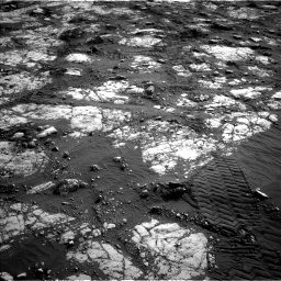 Nasa's Mars rover Curiosity acquired this image using its Left Navigation Camera on Sol 2783, at drive 2974, site number 79