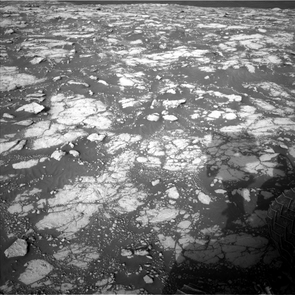 Nasa's Mars rover Curiosity acquired this image using its Left Navigation Camera on Sol 2783, at drive 2992, site number 79