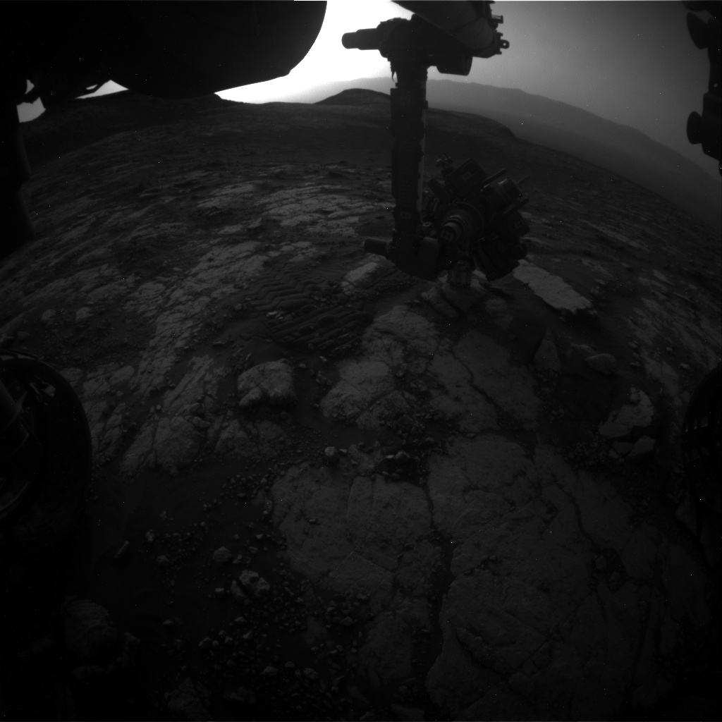 Nasa's Mars rover Curiosity acquired this image using its Front Hazard Avoidance Camera (Front Hazcam) on Sol 2785, at drive 0, site number 80