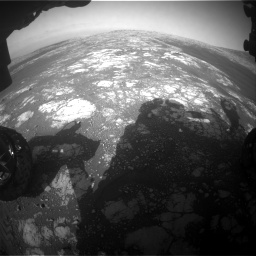 Nasa's Mars rover Curiosity acquired this image using its Front Hazard Avoidance Camera (Front Hazcam) on Sol 2786, at drive 252, site number 80