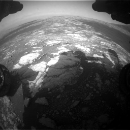 Nasa's Mars rover Curiosity acquired this image using its Front Hazard Avoidance Camera (Front Hazcam) on Sol 2786, at drive 216, site number 80