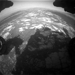 Nasa's Mars rover Curiosity acquired this image using its Front Hazard Avoidance Camera (Front Hazcam) on Sol 2786, at drive 240, site number 80