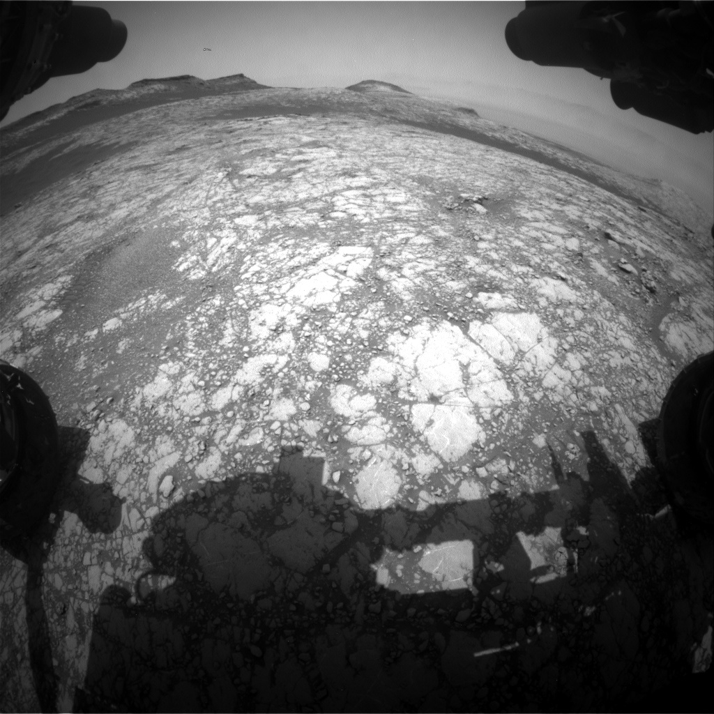 Nasa's Mars rover Curiosity acquired this image using its Front Hazard Avoidance Camera (Front Hazcam) on Sol 2787, at drive 418, site number 80