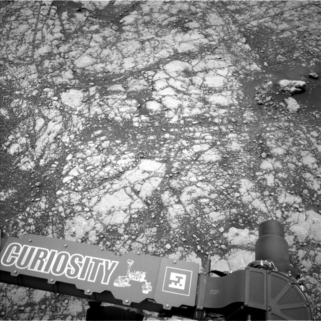 Nasa's Mars rover Curiosity acquired this image using its Left Navigation Camera on Sol 2787, at drive 418, site number 80