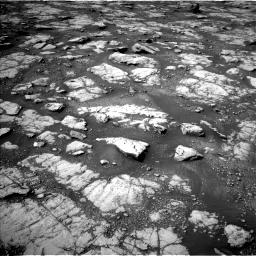 Nasa's Mars rover Curiosity acquired this image using its Left Navigation Camera on Sol 2788, at drive 556, site number 80