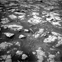 Nasa's Mars rover Curiosity acquired this image using its Left Navigation Camera on Sol 2788, at drive 562, site number 80
