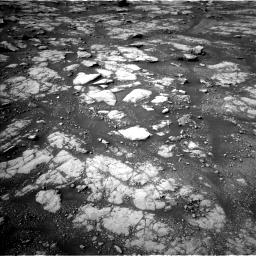Nasa's Mars rover Curiosity acquired this image using its Left Navigation Camera on Sol 2788, at drive 574, site number 80