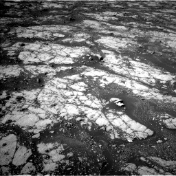 Nasa's Mars rover Curiosity acquired this image using its Left Navigation Camera on Sol 2788, at drive 718, site number 80