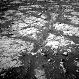 Nasa's Mars rover Curiosity acquired this image using its Left Navigation Camera on Sol 2788, at drive 778, site number 80
