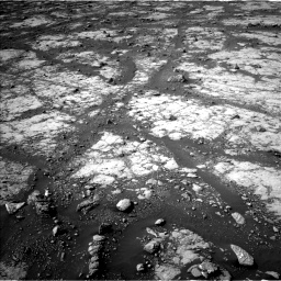 Nasa's Mars rover Curiosity acquired this image using its Left Navigation Camera on Sol 2788, at drive 784, site number 80
