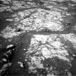 Nasa's Mars rover Curiosity acquired this image using its Left Navigation Camera on Sol 2788, at drive 820, site number 80