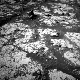 Nasa's Mars rover Curiosity acquired this image using its Left Navigation Camera on Sol 2788, at drive 844, site number 80