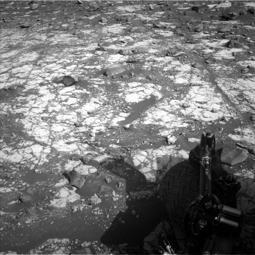 Nasa's Mars rover Curiosity acquired this image using its Left Navigation Camera on Sol 2788, at drive 850, site number 80