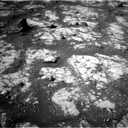 Nasa's Mars rover Curiosity acquired this image using its Left Navigation Camera on Sol 2788, at drive 862, site number 80