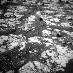 Nasa's Mars rover Curiosity acquired this image using its Left Navigation Camera on Sol 2788, at drive 874, site number 80